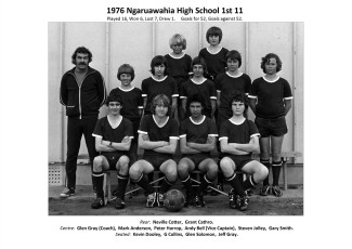 1976 Ngaruawahia High 1st 11
