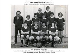 1977 Ngaruawahia High School B