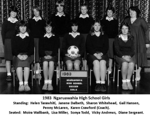 1983 Ngaruawahia High Girls