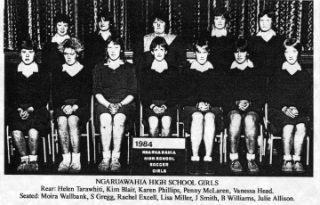 1984 Ngaruawahia high Girls