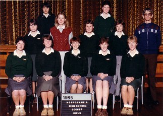 1985 NHS Soccer Girls