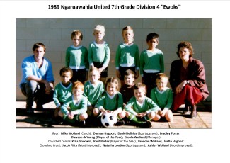 1989 7th Grade Division 4 Ewoks