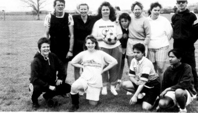 1991 NHS Girls soccer v Staff