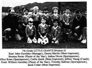 1992 7th Grade Little Giants 2