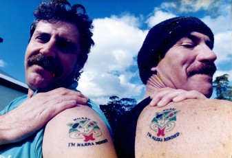 1998 Emmett and Ricky tatoos
