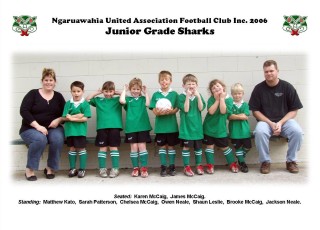 2004 Junior Grade Sharks fun