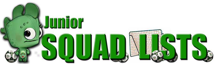 2014 Junior Squad Lists